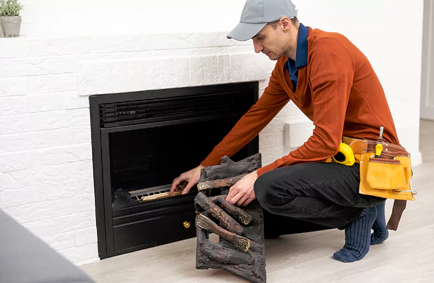 Wood Fireplace Repair in Fridley, MN